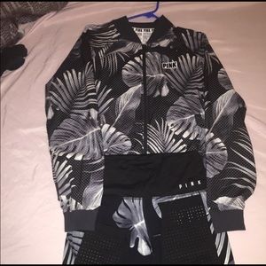 Victoria Secret Jacket and Legging Set sz Medium